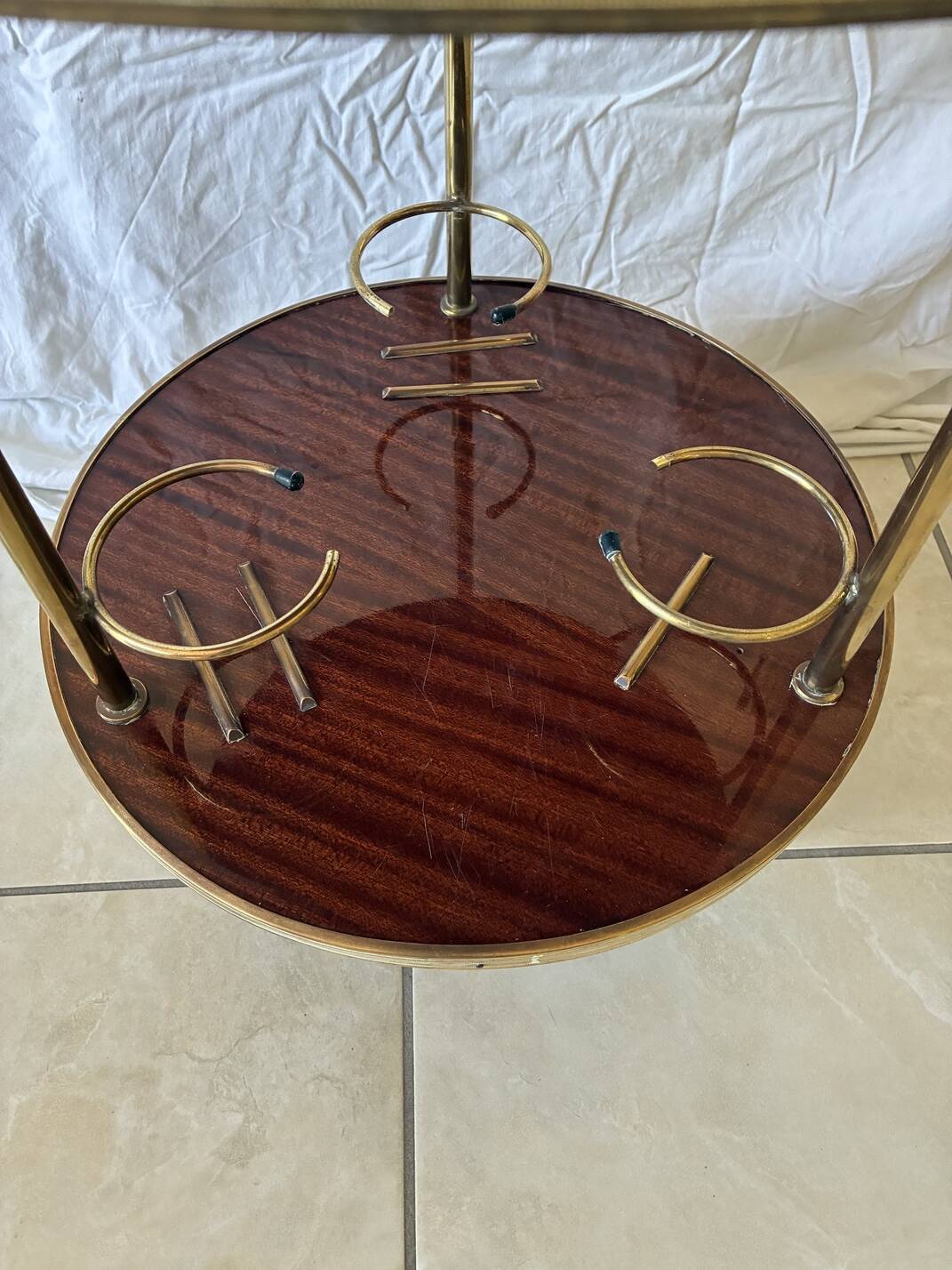 Bar, vintage dessert trolley