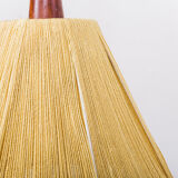 raffia pendant lamp from Temde, 1960s