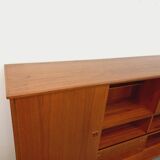 High Scandinavian style vintage teak sideboard from the 60s
