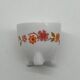 Set/lot of arcopal france egg cups, scania, vintage, flowers