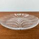 Vintage Swedish glass plate Eden by Orrefors, 1970s.