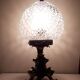 Lampe ananas verre et bronze