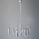 Chandelier in chrome by the Maison Sciolari