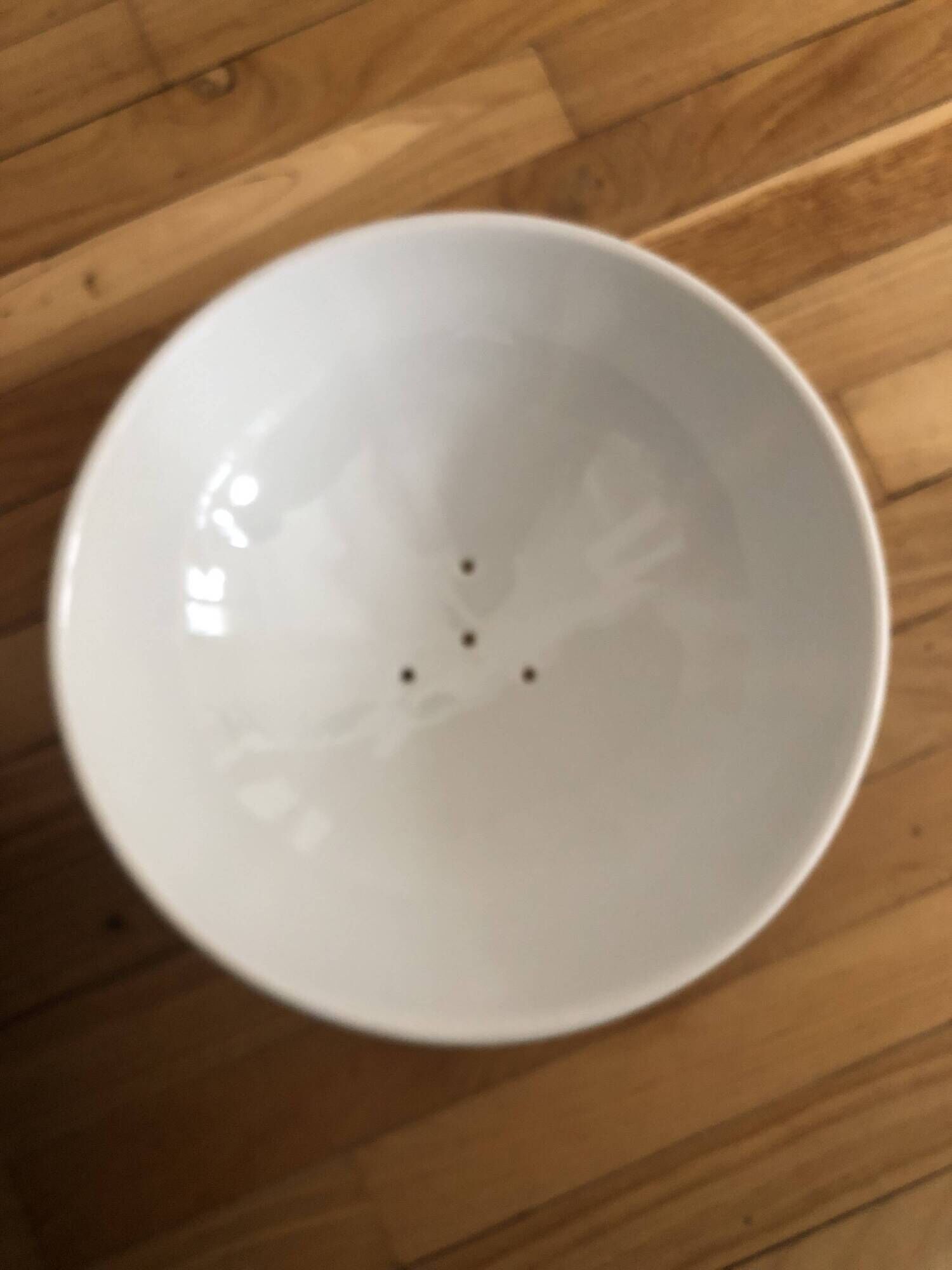Porcelain drainer Pillivuyt France