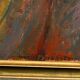 Painting signed Noël Feuerstein 1904-1998 oil on canvas portrait young girl
