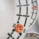 Set of 6 old St Amandinoise St Amand vintage soup plates