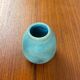 Mid-century German minimalist studio pottery vase by Lu and Gerd Grove, 1964.