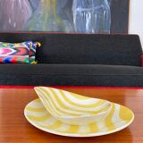 2 cups earthenware Salins vintage 50s