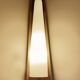 Pair of Large Scandinavian Teak Glass Wall Lights