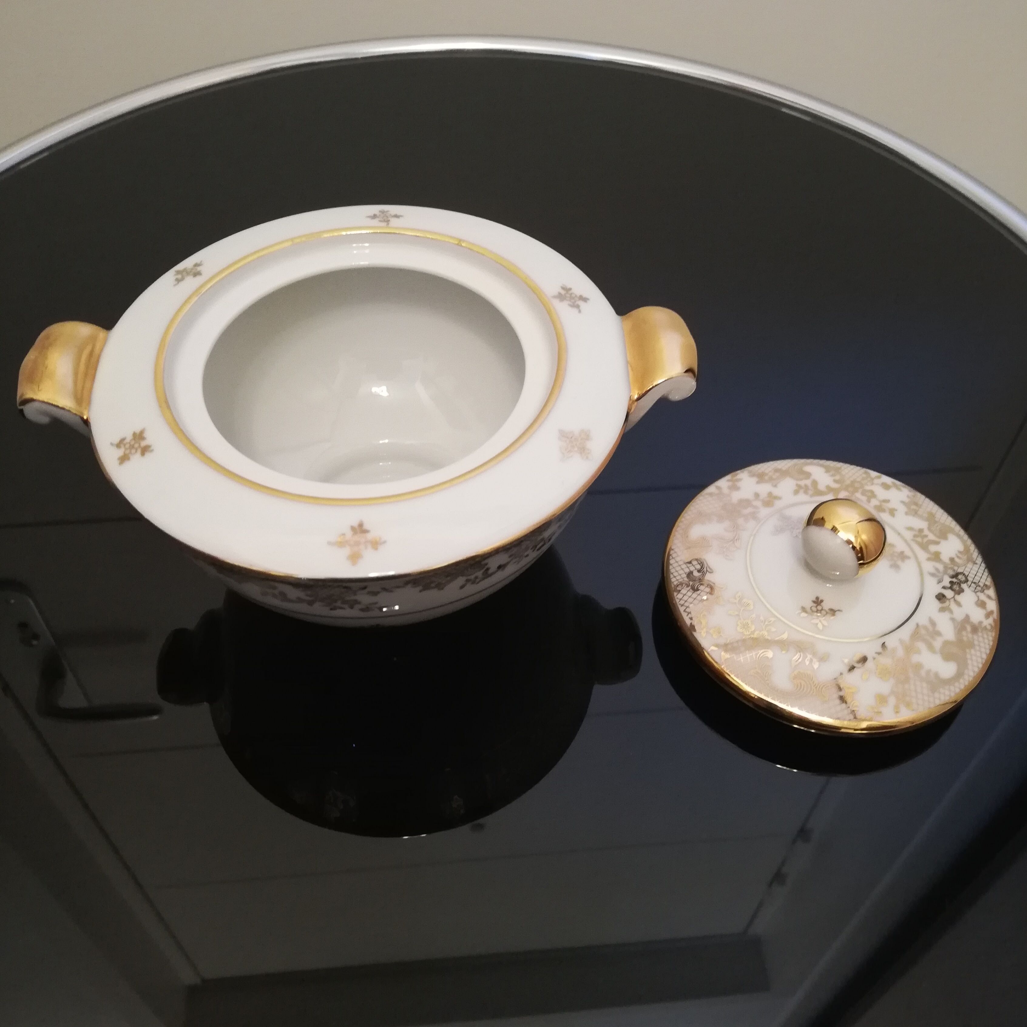 Limoges porcelain coffee service 19 pieces