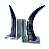 Pair of horn bookends