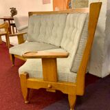 Sofa Guillerme and Chambron solid oak