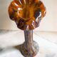 Artistic vase signed M. Venys – vintage marbled glass – 31 cm