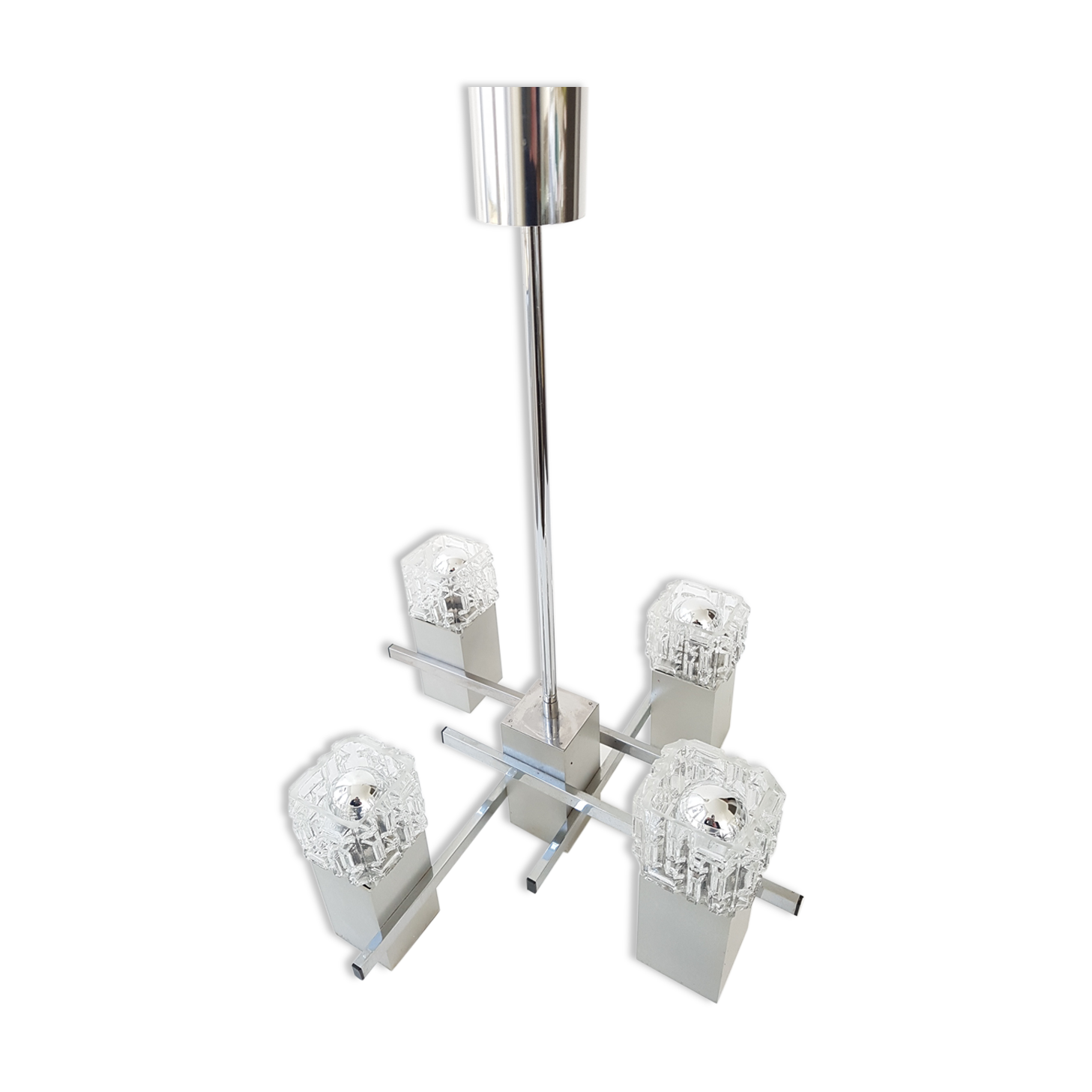 Chandelier space age of the 1970s