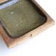 Empty stonescape pocket by Pierre Digan, green enamel, 60s
