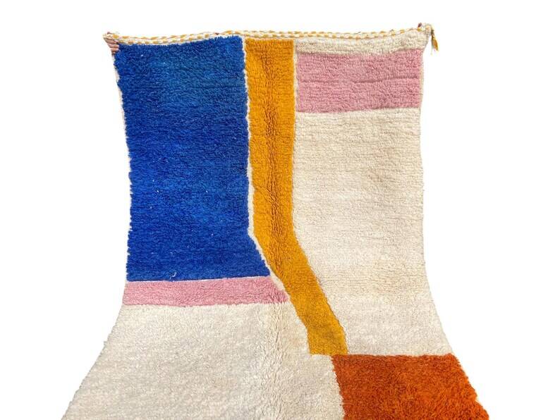 Colorful wool rug 200cm x 300cm