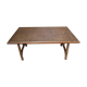 Table basse pliante en rotin