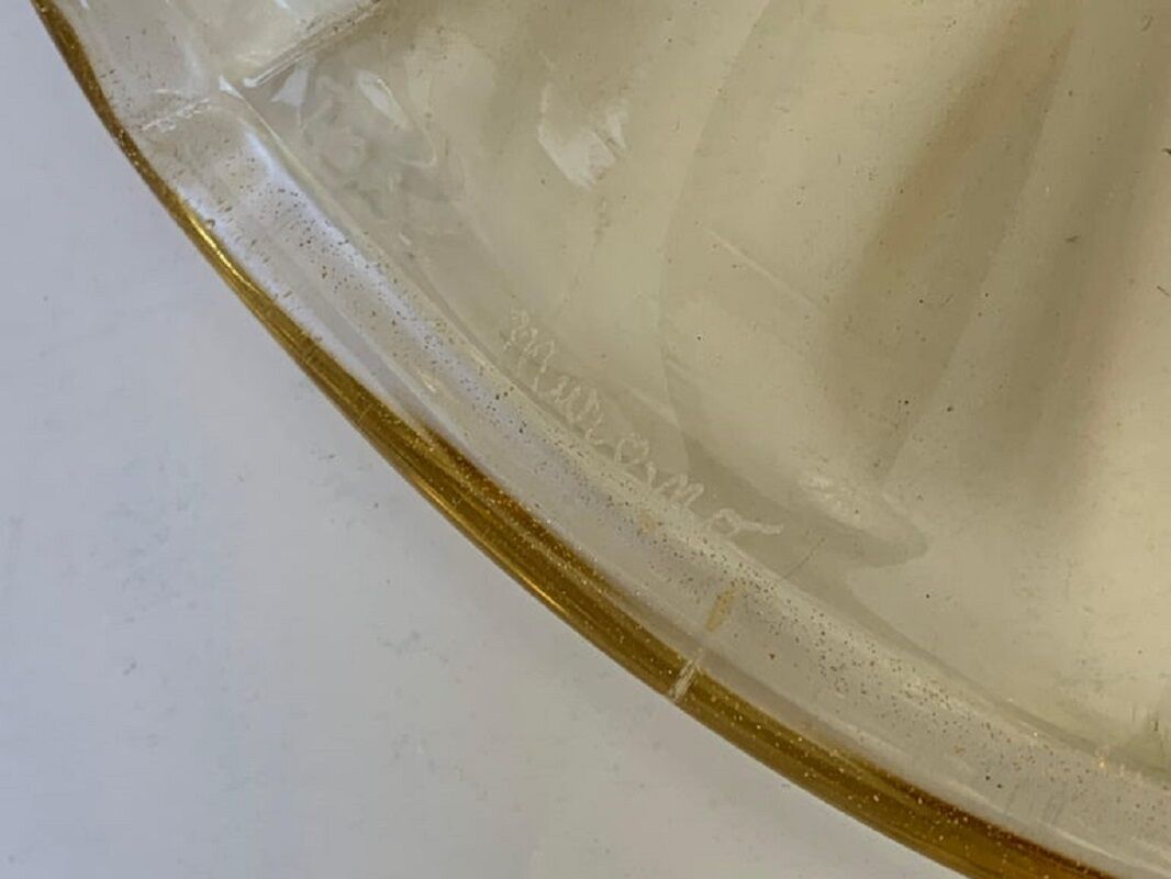 Pair of Murano glass lamps 1990