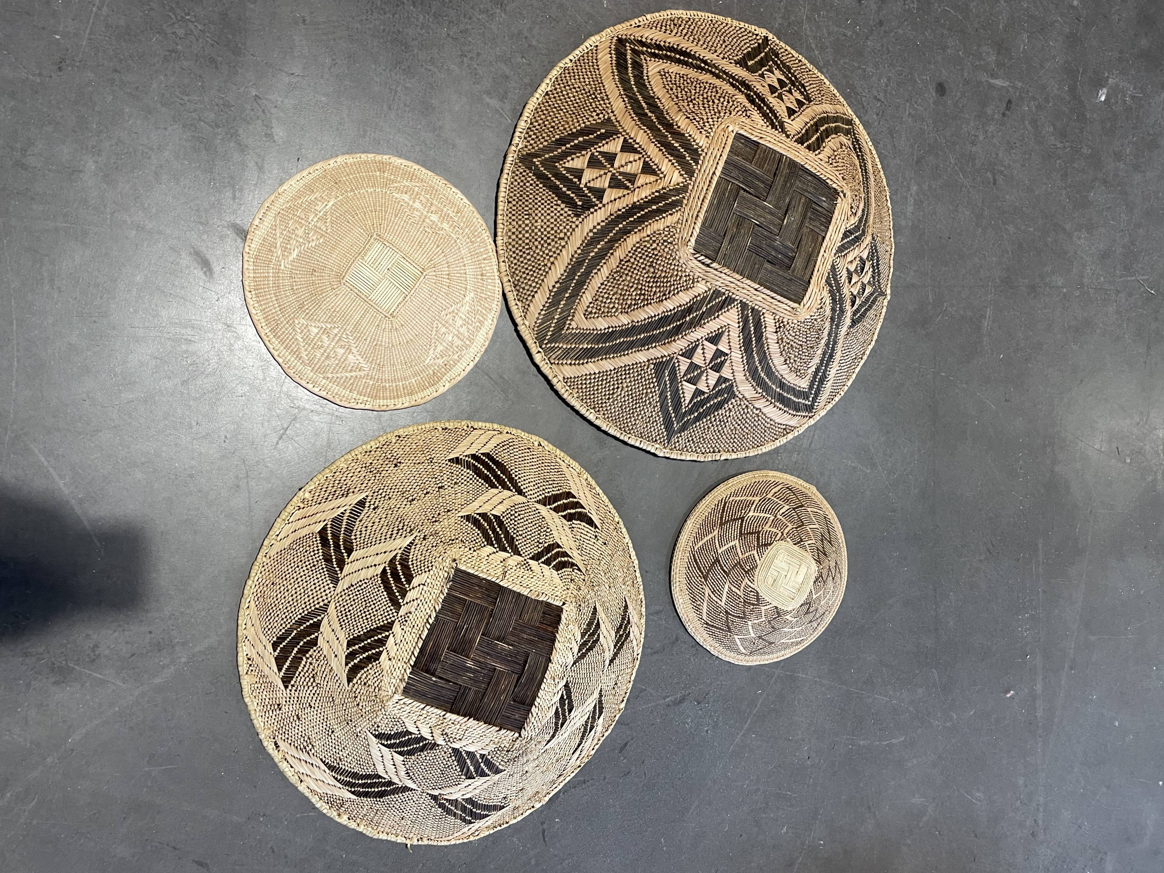 Batonga baskets handmade from zimbabwe