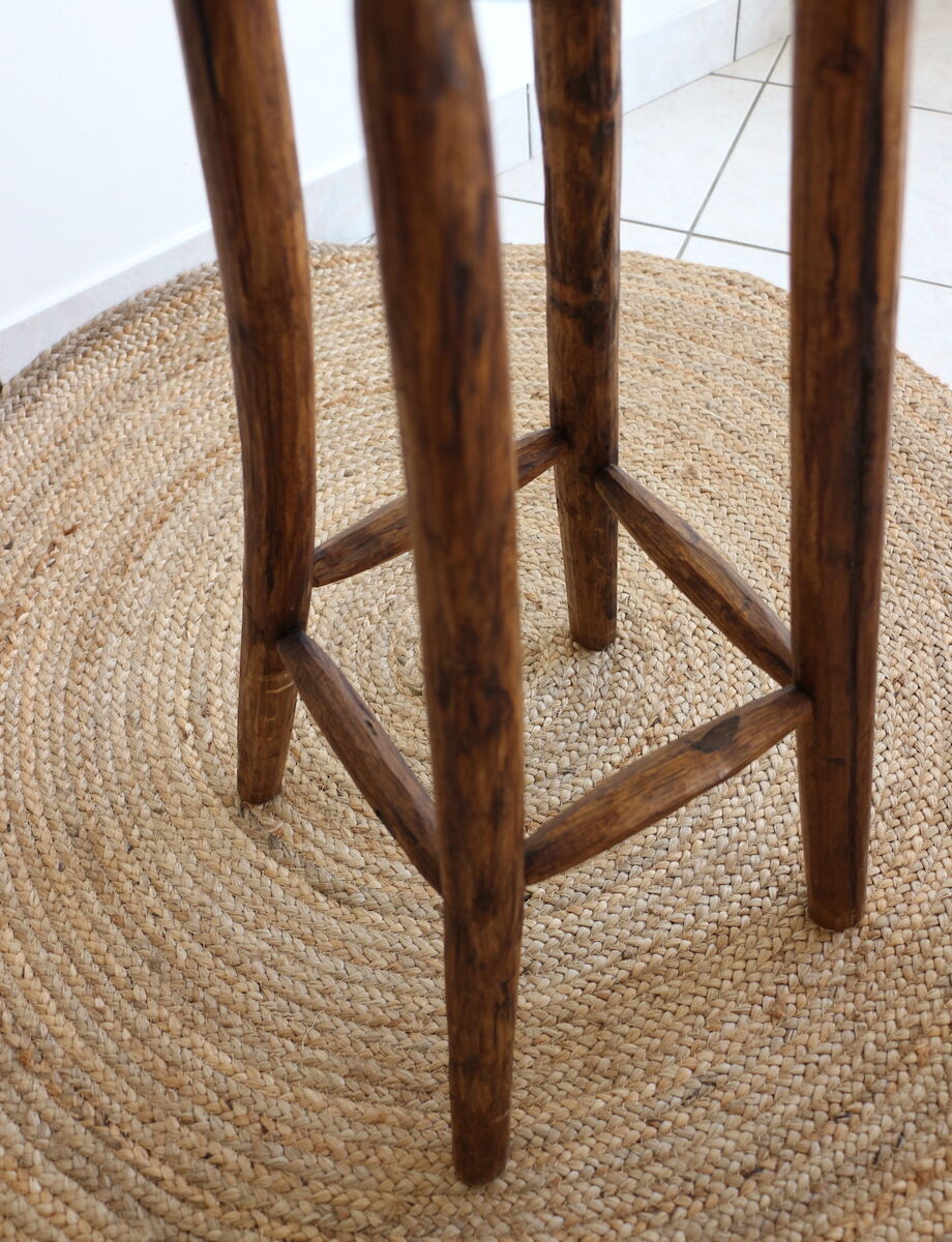 Stool top solid wood