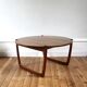 Scandinavian vintage teak coffee table Peter Hvidt and Orla Mølgaard, 1960s
