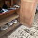Trade furniture 2 doors patinated