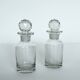 Lot de 2 flacons bouchons biseautés