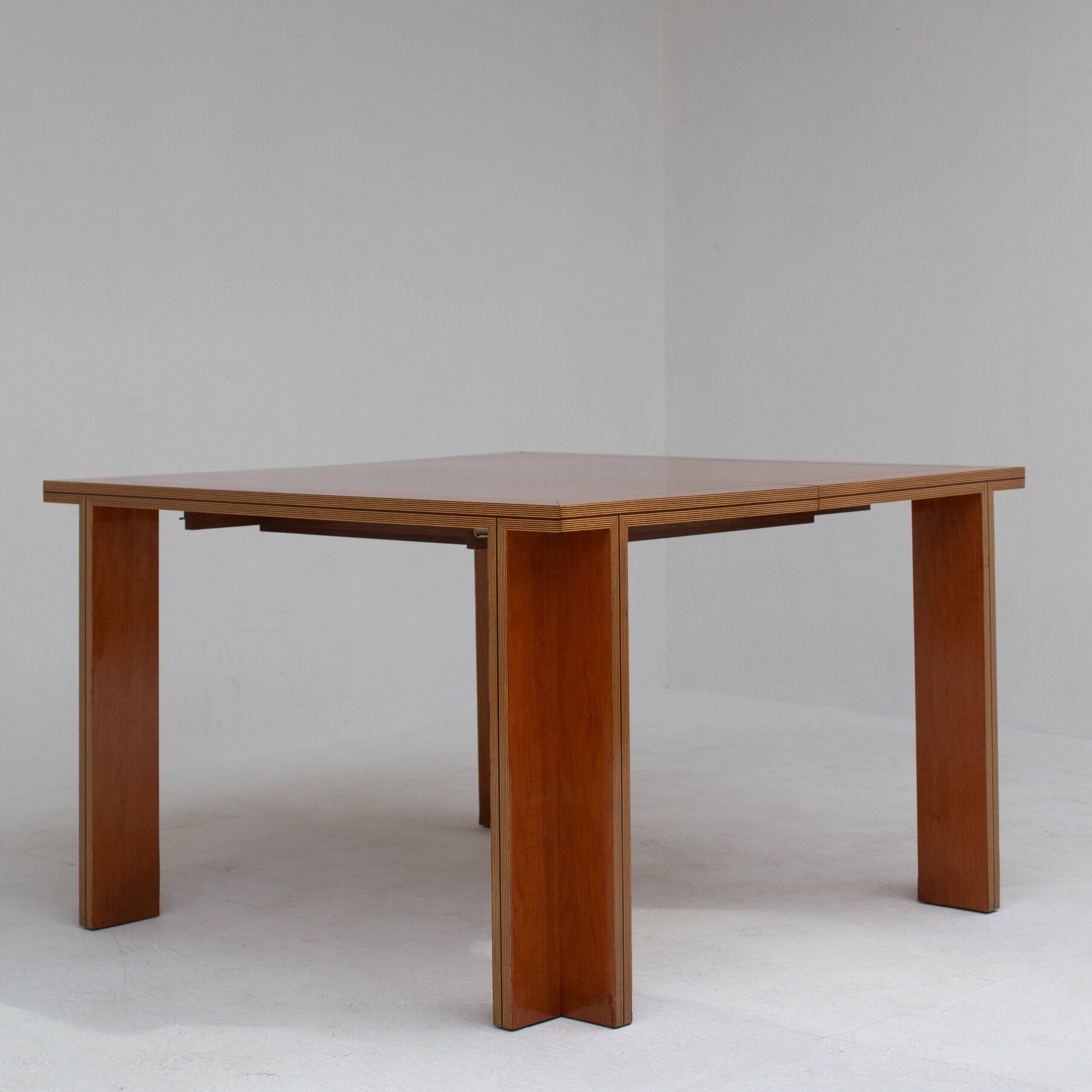 Vintage dining table set with armchairs