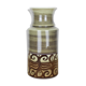 Green ceramic vase, frieze décor
