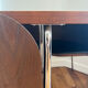 Fusion vintage table chair dining set by Sandra Kragnert for Ikea, Swedish 1970