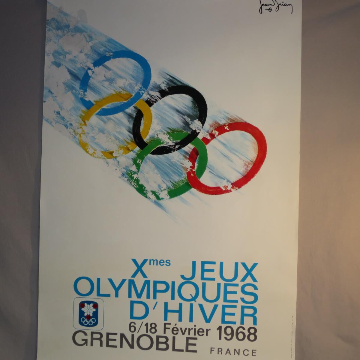 Boucle De Ceinture Rare - Jeux Olympiques D'hiver Grenoble 1968