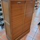 Double binder with curtains