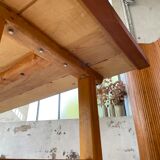 Mountain furniture table in pine 2m