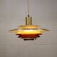 Very rare old Danish design lamp by Teknika model 425  - 60's