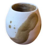 Designer handcrafted stoneware mug