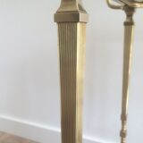 Brass rolling table from the Baguès house.