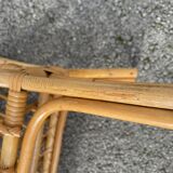Rattan side table 1970