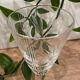 Set de 6 verres à liqueur en verre gravé