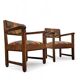 2 x Art Deco arm chairs / very good condition / 1930s