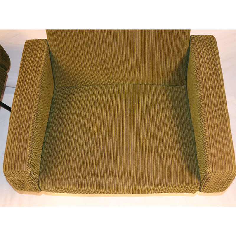 Pair of armchairs by Joseph André Motte, model 743 edited by Steiner 1950