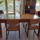 4 sled chairs, vintage