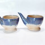 Pair of decorative ceramics in homage to René Magritte 1960-70s