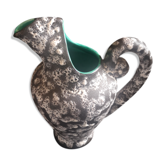 Large ceramic pitcher washes Vallauris signed Musarra