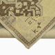 Tapis beige oriental fait à la main des années 1960 102 cm x 163 cm
