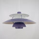 Danish vintage pendant lamp PH 5 by Poul Henningsen, Louis Poulsen, 1958
