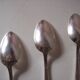 Small sterling silver spoons