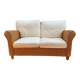 Antique 2-seater rattan sofa from the 70s