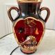 Lamp Vallauris fish handle corals 70s bulb provided
