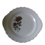 Plat Medicis motif rose et assiettes a dessert