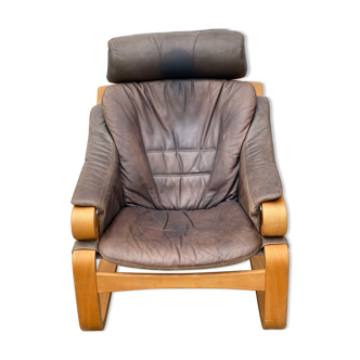 Fauteuil vintage apollo par Svend Skipper 1970